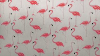 pink flamingo printed paper