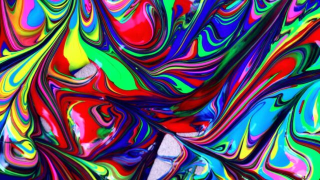 multicolored abstract artwork