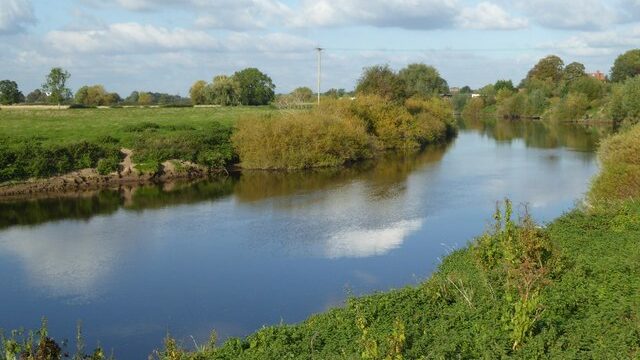 The River Severn near Kempsey
