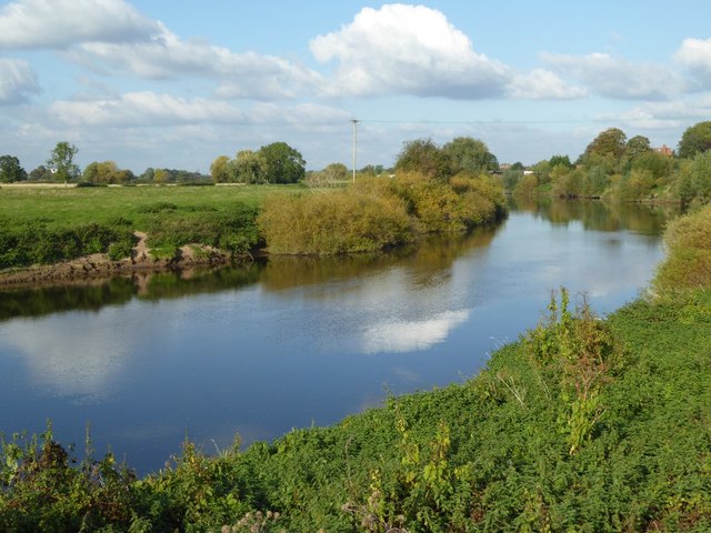 The River Severn near Kempsey